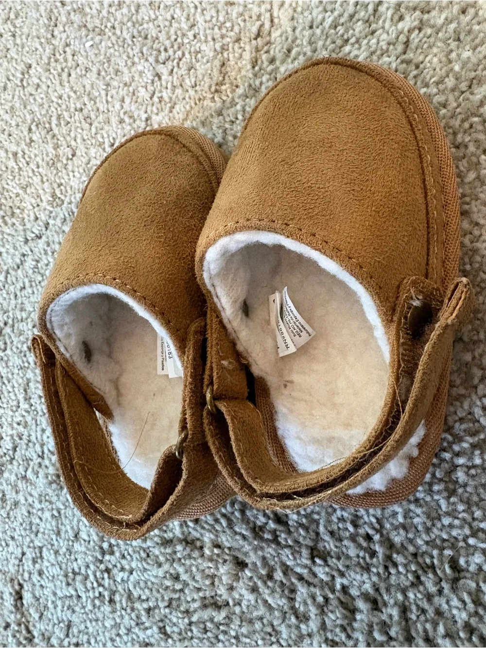 Toddler Fleece-Lined Moccasin Slippers
